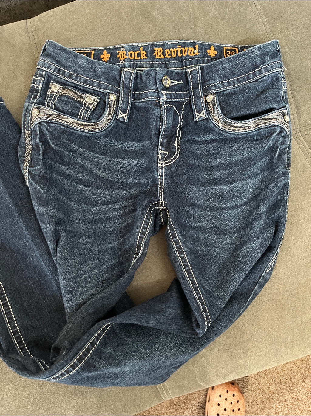 26 X 30 Rock Revival Bootcut Jeans With